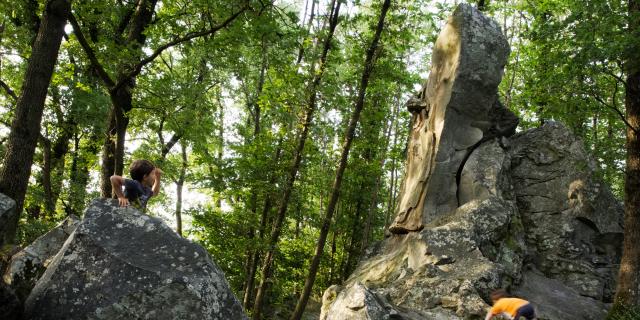 The dancing rocks - Saint Barthélémy de Vals