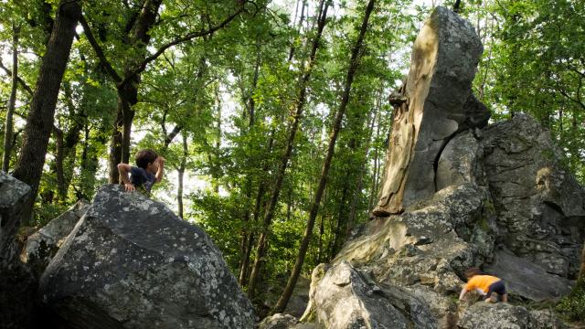 The dancing rocks - Saint Barthélémy de Vals