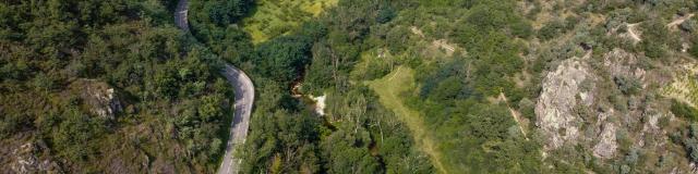 La riviére d’Ay à Sarras (Ardèche)