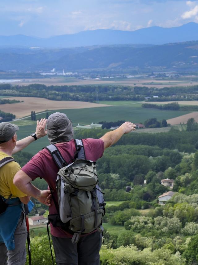 View from the Tower of Albon (Drôme)