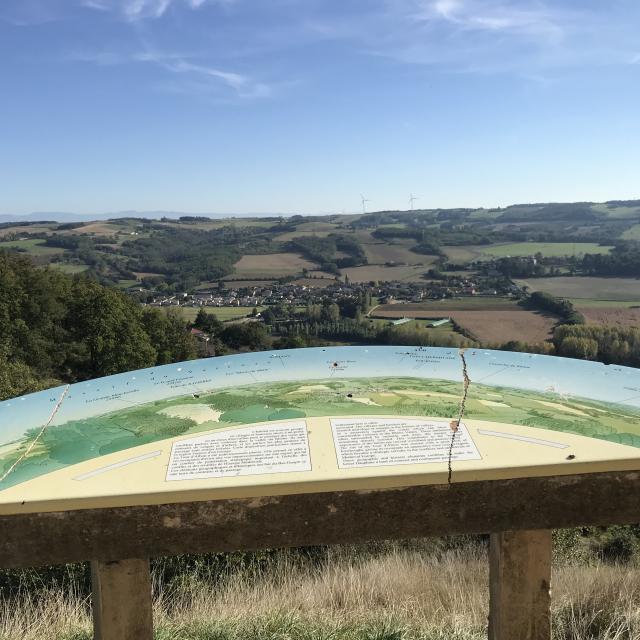 View from the Tower of Albon (Drôme)