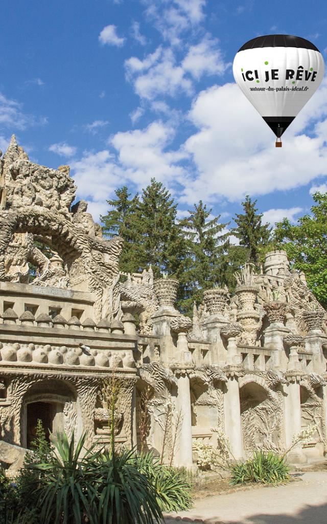 Hot air balloon flight