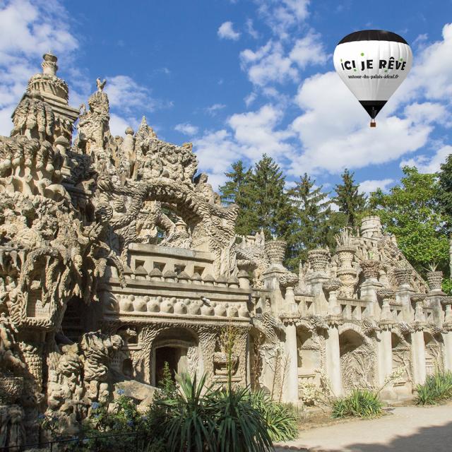 Hot air balloon flight