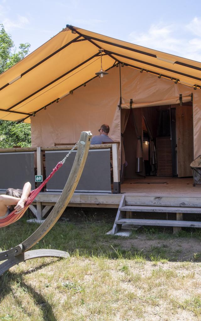 Camping in Porte de DrômArdèche