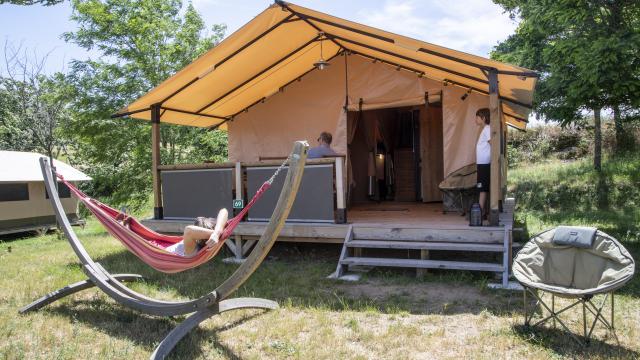 Camping in Porte de DrômArdèche