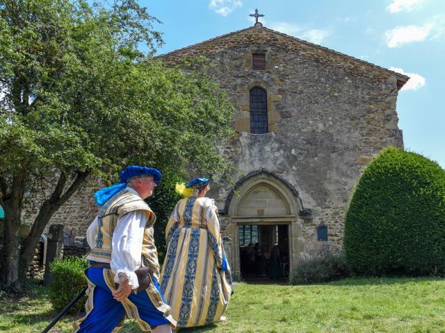 Priory of Charrière in Châteauneuf-de-Galaure