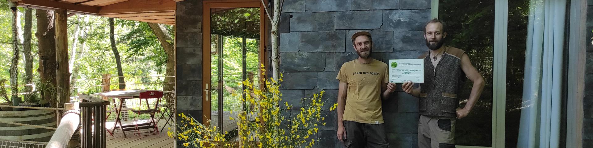 Home des bois in Hauterives