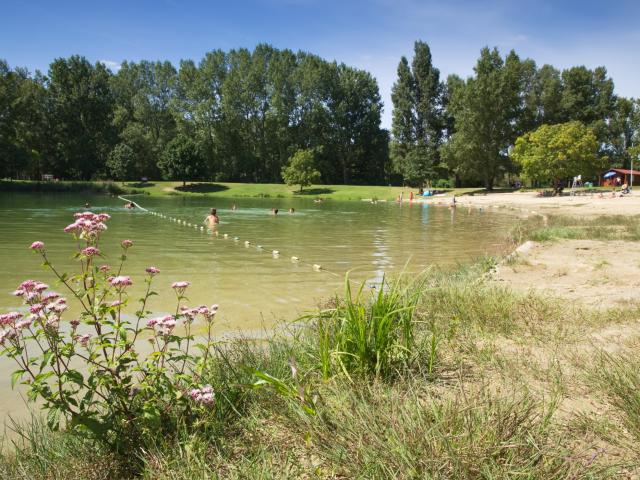 Lake of vernets in St Barthélémy de Vals