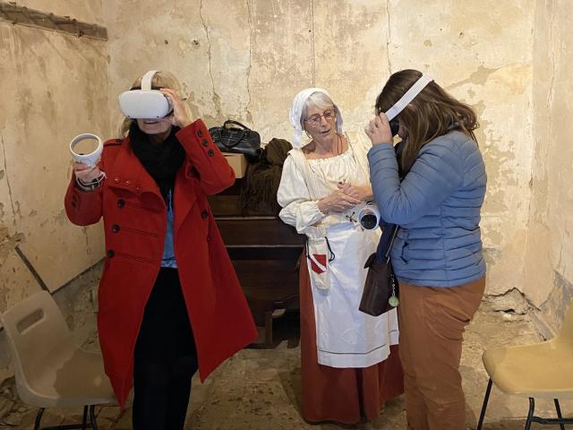 Visite Prieuré de Charrière à Châteauneuf-de-Galaure