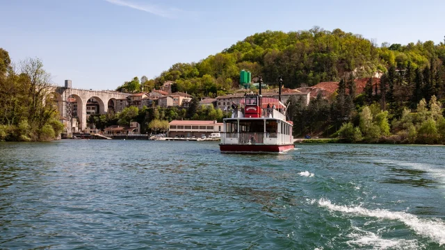 Bateau A Roue Saint Nazaire En Royans